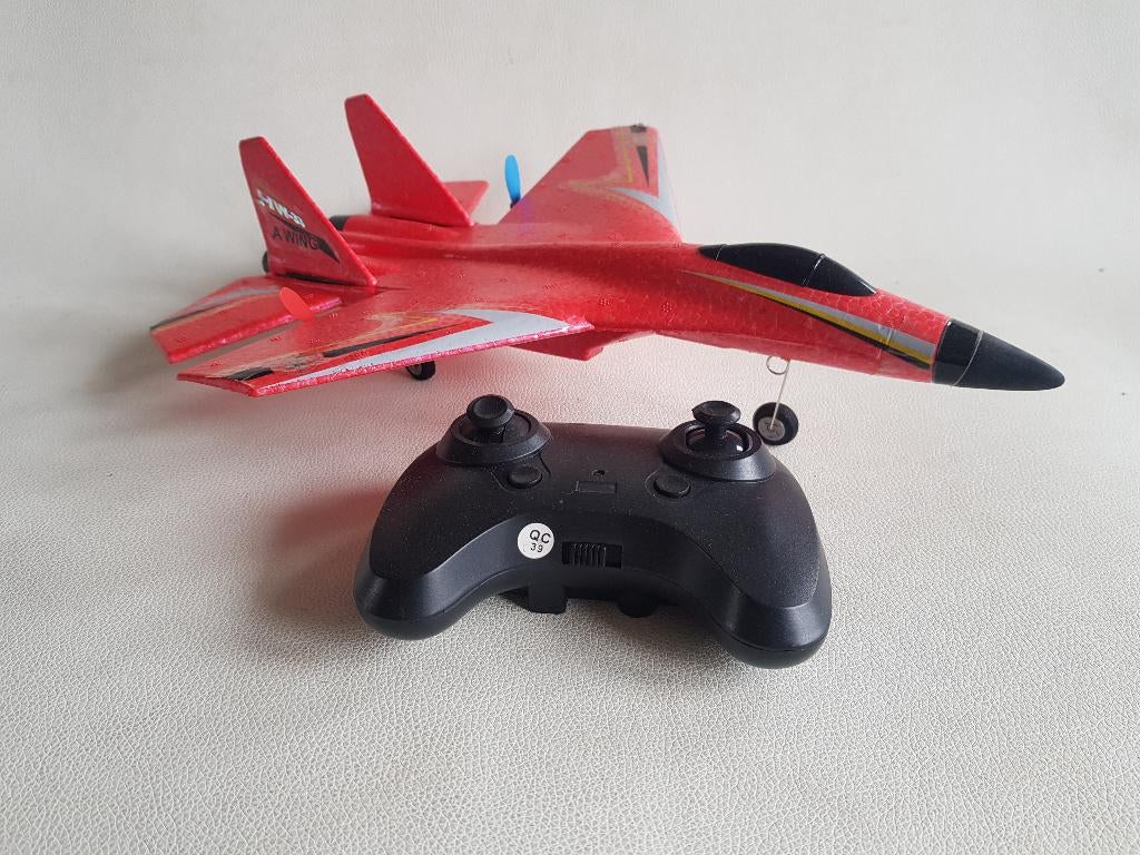 RC vliegtuig straaljager speelgoed drone - rood, Ophalen of Verzenden, Nieuw, Elektro, RTF (Ready to Fly)