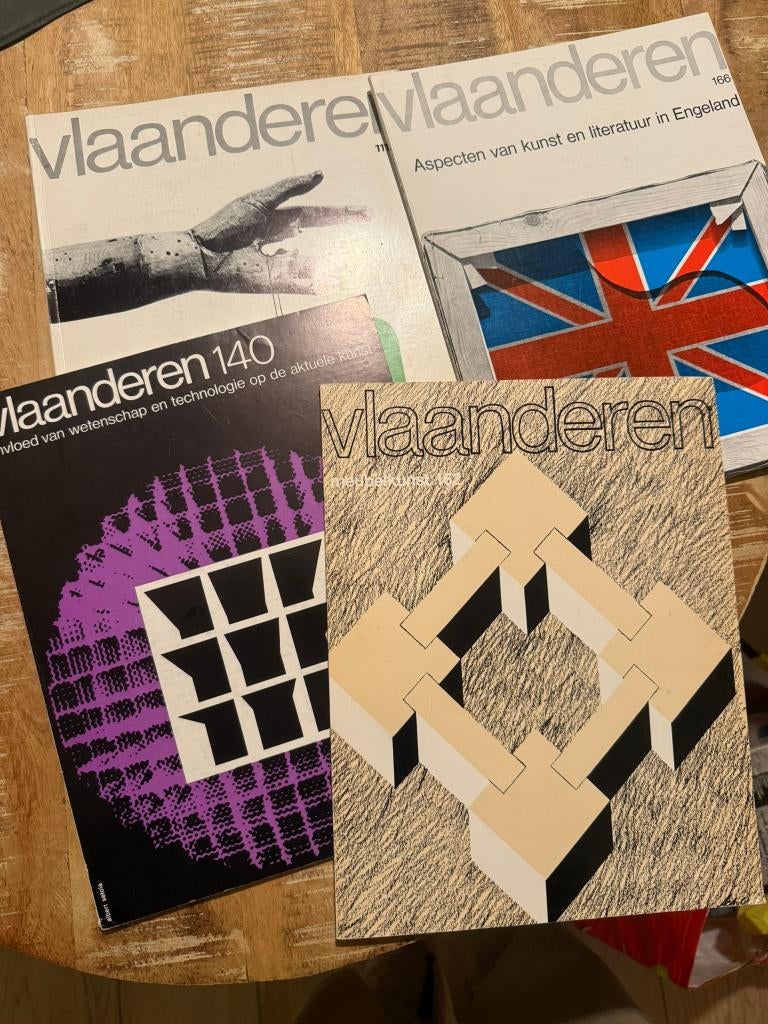 4 vintage tijdschriften Vlaanderen jaren '70, Ophalen of Verzenden, Gelezen, Overige typen