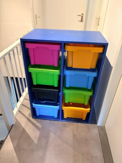 Speelgoed Organizer Kast 8 bakken, Huis en Inrichting, Kasten | Overige, Ophalen, Gebruikt