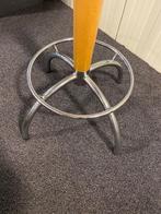 Statafel 70cm rond, beuken / chroom, Niet ingevuld, Gebruikt, 50 tot 100 cm, 50 tot 100 cm