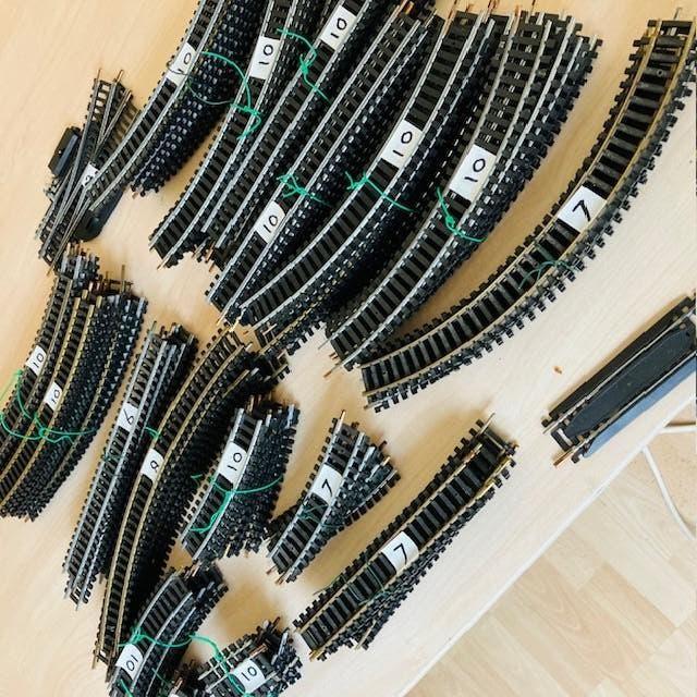 fleischmann  rails HO, Hobby en Vrije tijd, Modeltreinen | H0, Gebruikt, Rails, Ophalen of Verzenden, Fleischmann