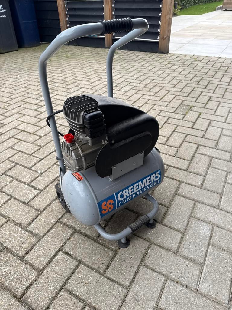 Creemers Compressor - Opknapper, Ophalen, Gebruikt, 6 tot 10 bar, 25 tot 100 liter