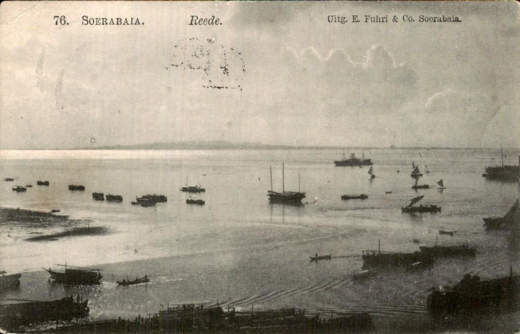 Nederlands Indië Soerabaia Reede, Ophalen of Verzenden, Voor 1920, Ongelopen, Overijssel