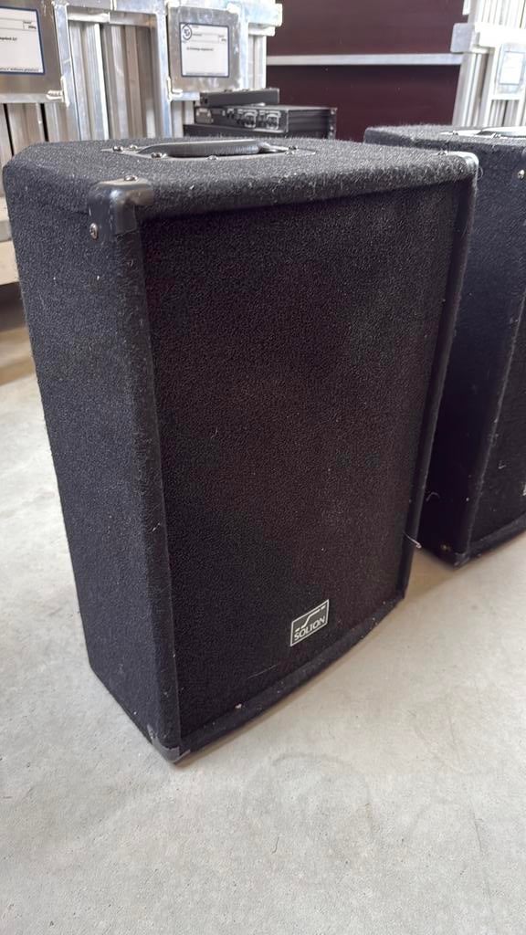 2x Solton MF200 passieve speaker, Ophalen, 120 watt of meer, Front, Rear of Stereo speakers, Overige merken