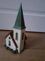 kerkje modelspoorbaan treinbaan trein treinbaan modeltrein, Overige merken, Gebruikt, Gelijkstroom of Wisselstroom, Brug, Tunnel of Gebouw