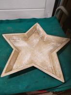 decoratieblad ster vorm hout, Diversen, Kerst, Ophalen of Verzenden, 'T Olde Gre-j, Info@toldegrej.nl, Endepoelstraat 20f Didam
