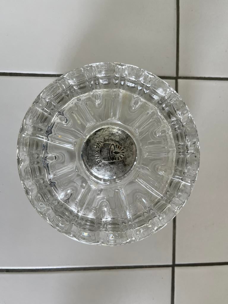 Vintage persglas theelicht, Ophalen of Verzenden