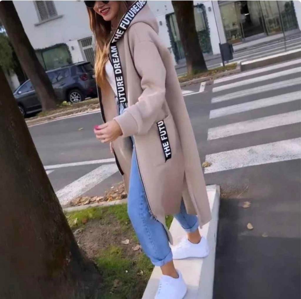 Lange Abrikoos vest 46/48, Kleding | Dames, Huispakken, Ophalen, Nieuw, Maat 46/48 (XL) of groter