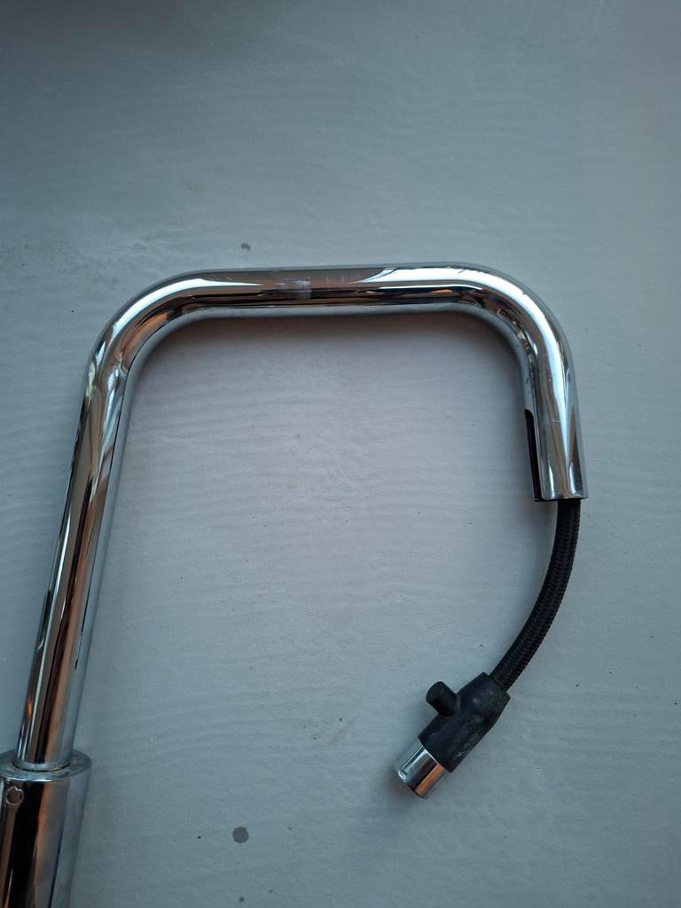 Blanco Jurena S-HD Keukenmengkraan Chroom (flexslang 450mm), Ophalen of Verzenden, Gebruikt, Chroom, Kraan