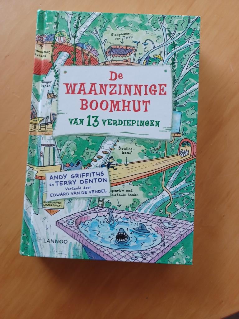 Terry Denton - De waanzinnige boomhut van 13 verdiepingen, Boeken, Terry Denton; Andy Griffiths, Fictie algemeen, Ophalen of Verzenden