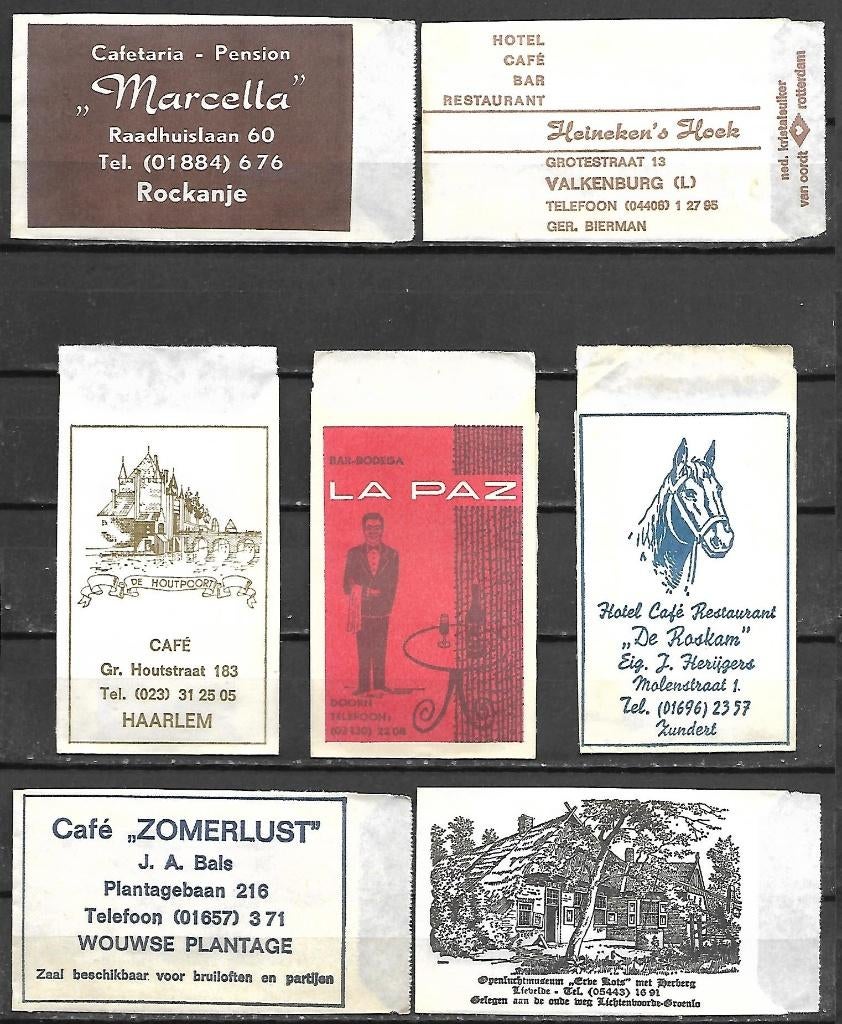 Ongebruikte/ongevouwen suikerzakjes, Ophalen of Verzenden, Nederland