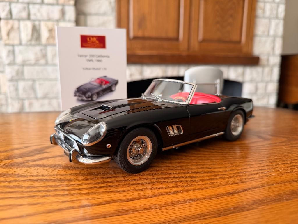 CMC Ferrari 250 SWB California 1:18, Ophalen of Verzenden, Zo goed als nieuw, Overige merken
