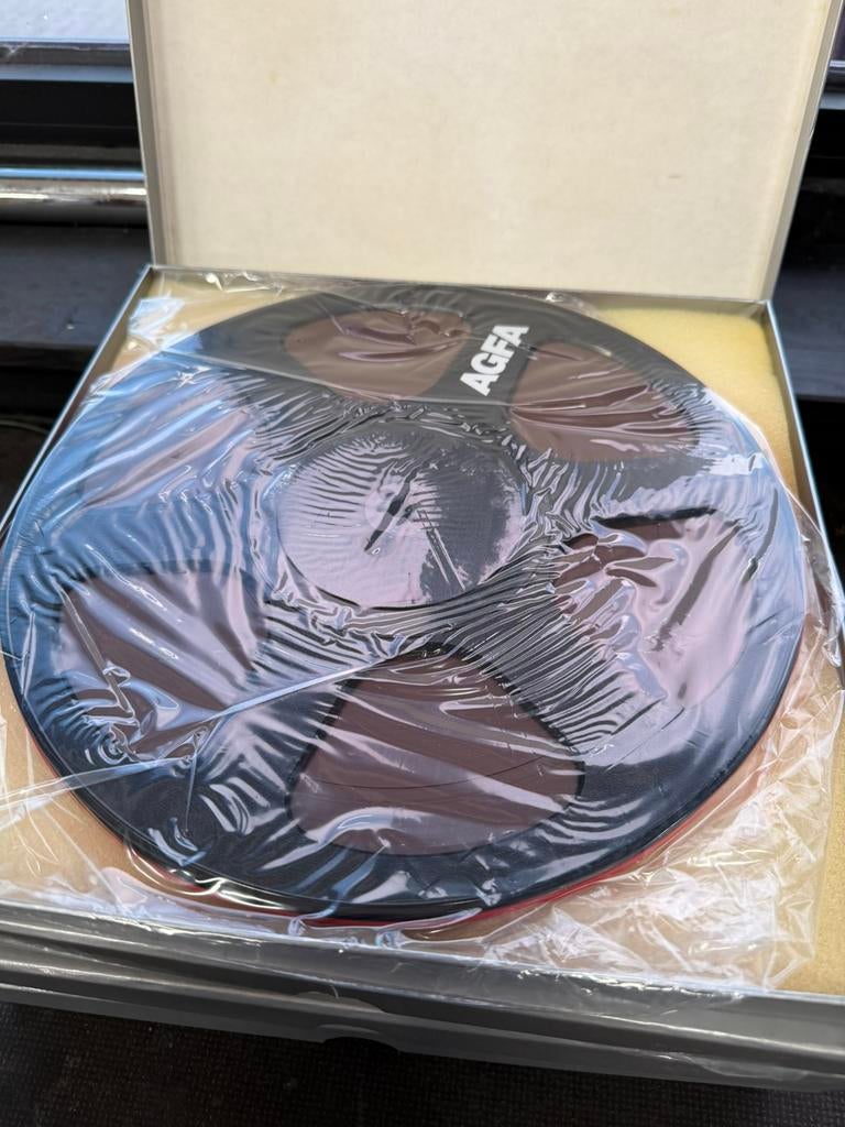 6 stuks nieuwe taperecorderspoelen Agfa 26,5 cm, Audio, Tv en Foto, Bandrecorders, Ophalen of Verzenden, Bandrecorder