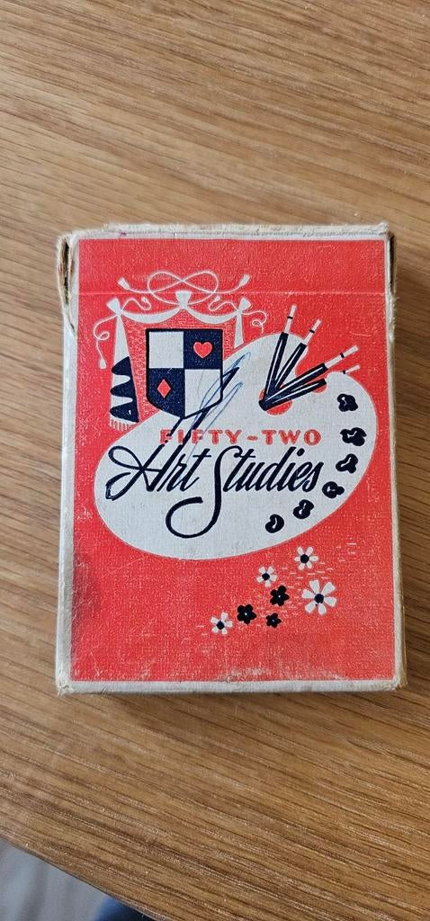 Pin-up kaarten jaren 50 USA, Ophalen of Verzenden, Zo goed als nieuw, Speelkaart(en)