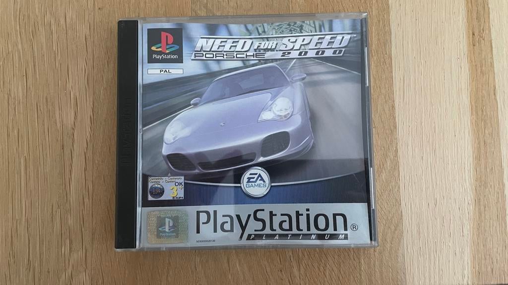 Need for Speed Porsche 2000 - PlayStation 1 (PS1), Gebruikt, 1 speler, Racen en Vliegen, Ophalen of Verzenden