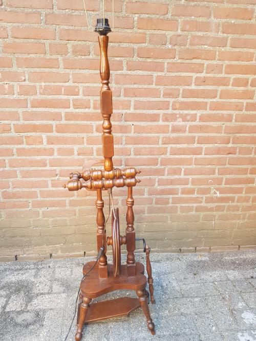 -	Staande lamp spinnenwiel, Ophalen of Verzenden