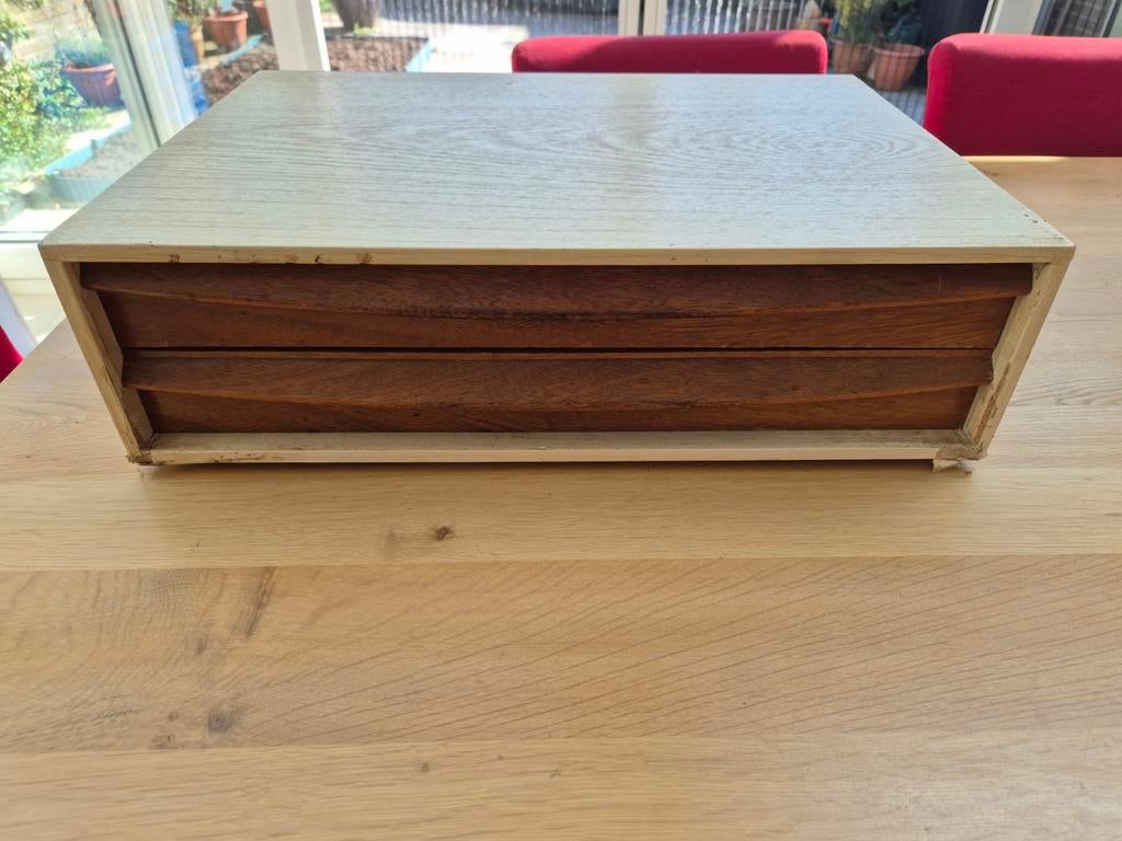 Gero Zildouro Romanti 12-persoons bestekcassette, Ophalen, Gebruikt, Rvs of Chroom