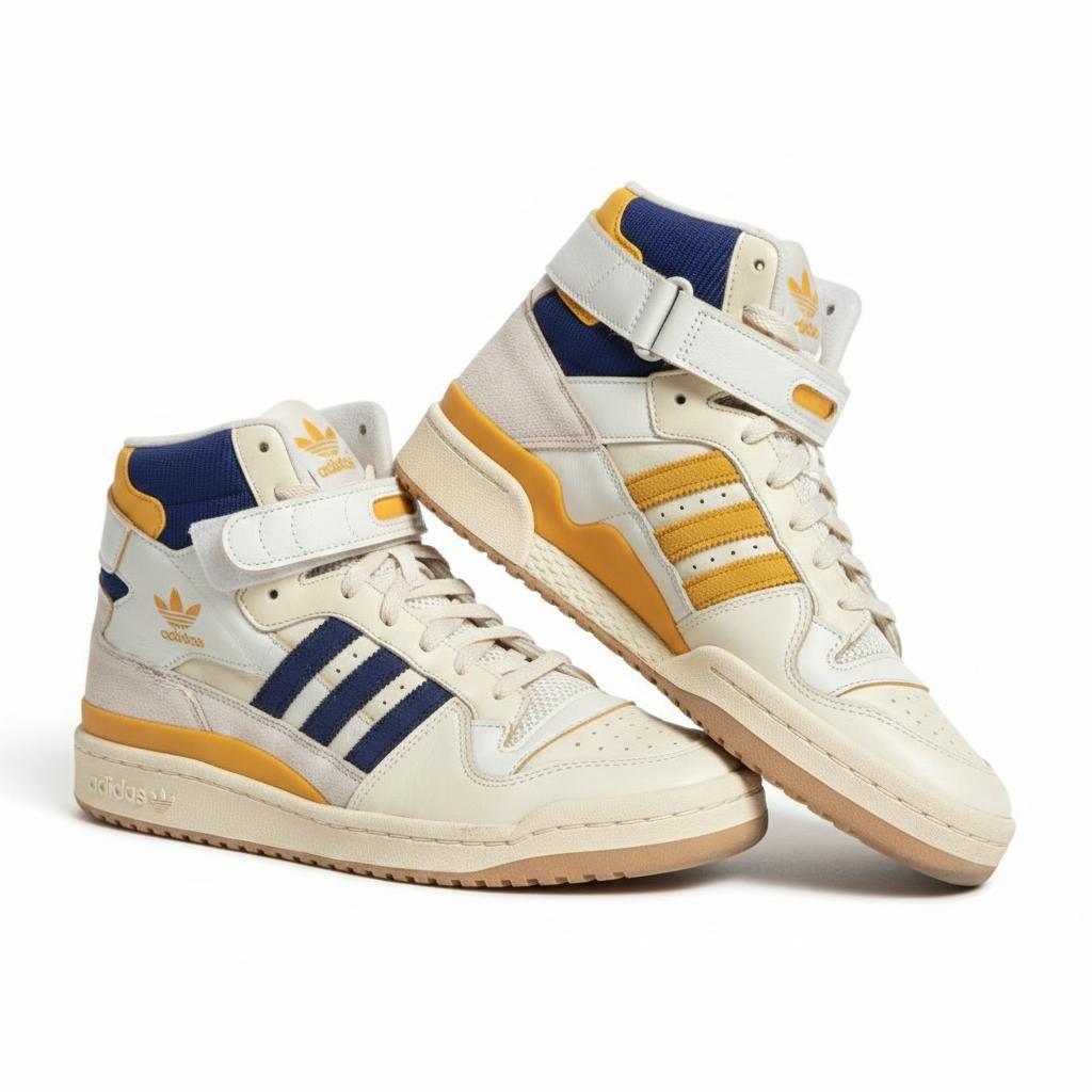 Adidas Forum 84 High sneakers maat 44, Kleding | Dames, Schoenen, Zo goed als nieuw, Sneakers of Gympen, Wit, Ophalen of Verzenden