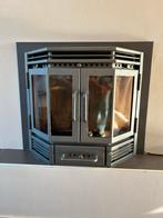 Inbouwhaard met dubbele deuren Helex, Ophalen of Verzenden, Gebruikt, Inbouwhaard, Houthaard