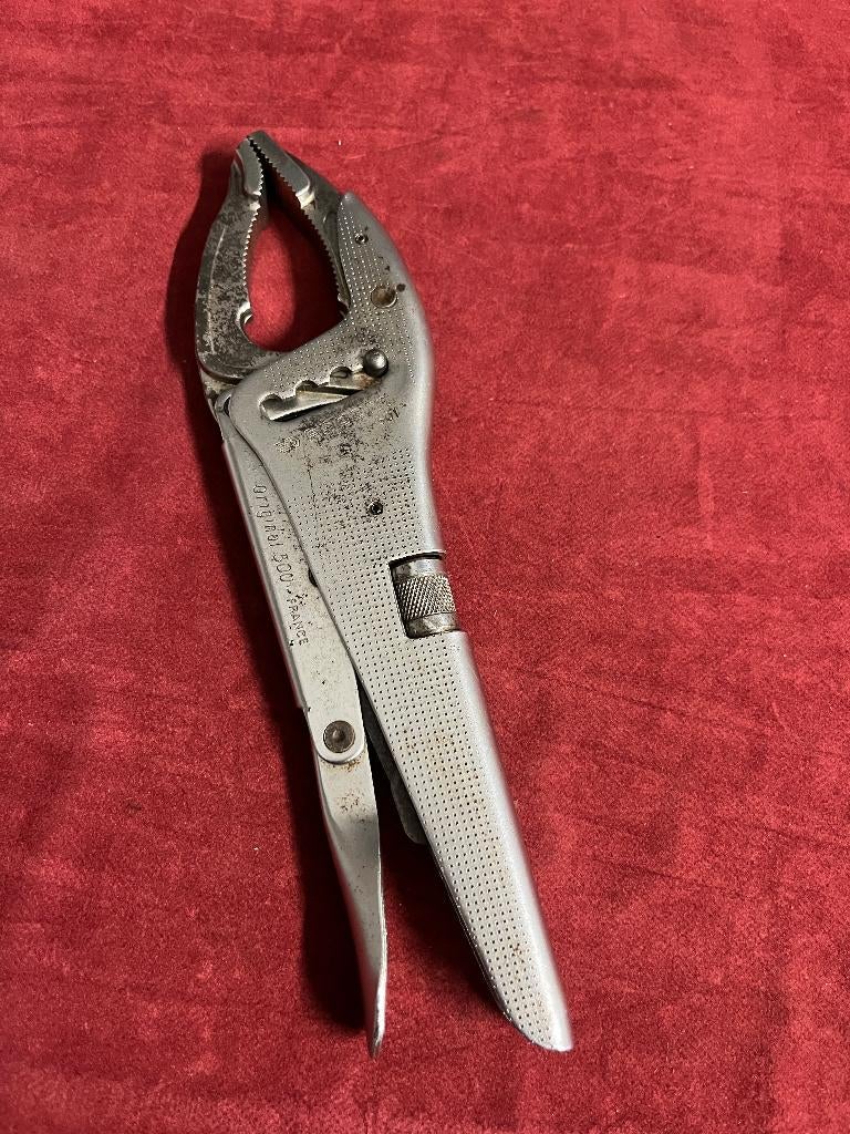 Facom 501 verstelbare griptang lange bekken . Original 500., Auto diversen, Autogereedschap, Ophalen of Verzenden, Gebruikt