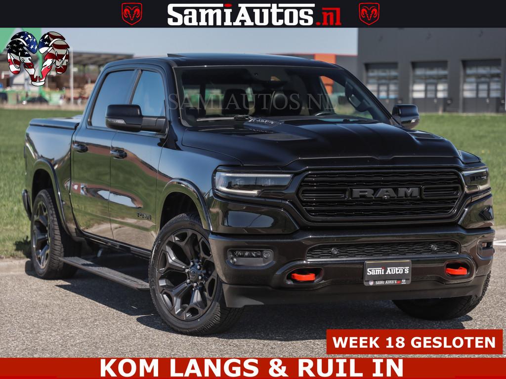Dodge Ram BLACK OPS LIMITED 5.7 V8 4x4 | HUD | LUCHTVERING |, Auto's, Automaat, Adaptive Cruise Control, Gebruikt, 5654 cc