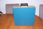 oude harmonica koffert voor lp's  nr 2, Ophalen of Verzenden, Gebruikt, 12 inch