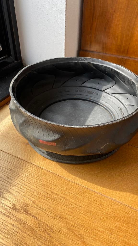 Rubberen (bloemen) mand, Overige materialen, Gebruikt, Schaal, Rond