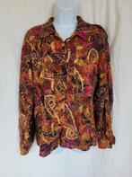 Gave jaren '70 blouse mt L/XL, Kleding | Dames, Carnavalskleding en Feestkleding, Carnaval, ., Maat 42/44 (L), Ophalen of Verzenden