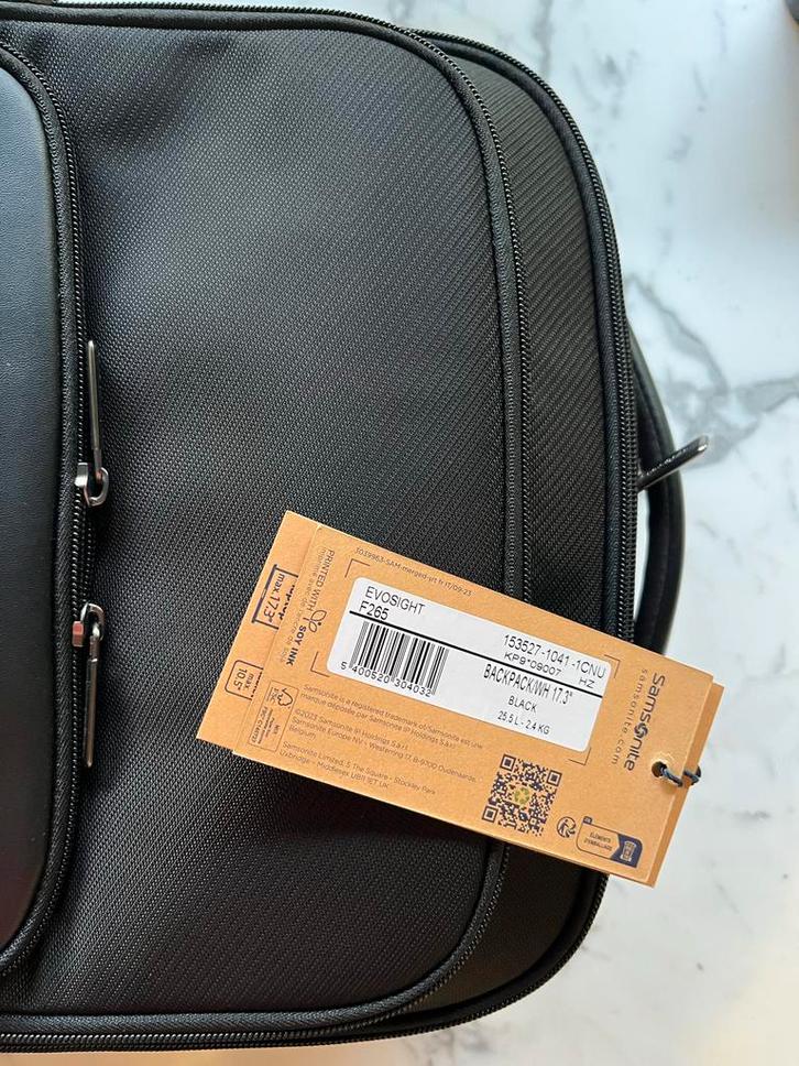 Samsonite EVOSIGHT Backpack 17.3" - Nieuw, Sieraden, Tassen en Uiterlijk, Tassen | Rugtassen, Nieuw, Overige merken, 25 tot 40 cm