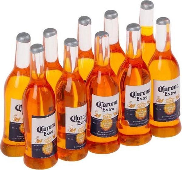 PROOST Heineken en corona bier flesjes, Ophalen of Verzenden, Zo goed als nieuw, Poppenhuis