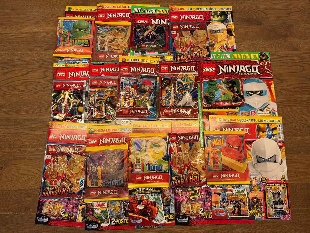 Veel Lego Ninjago Magazines, Ophalen of Verzenden, Nieuw, Complete set, Lego