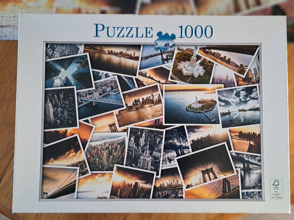 Op reis   1000 st., Ophalen of Verzenden, 500 t/m 1500 stukjes, Zo goed als nieuw, Legpuzzel