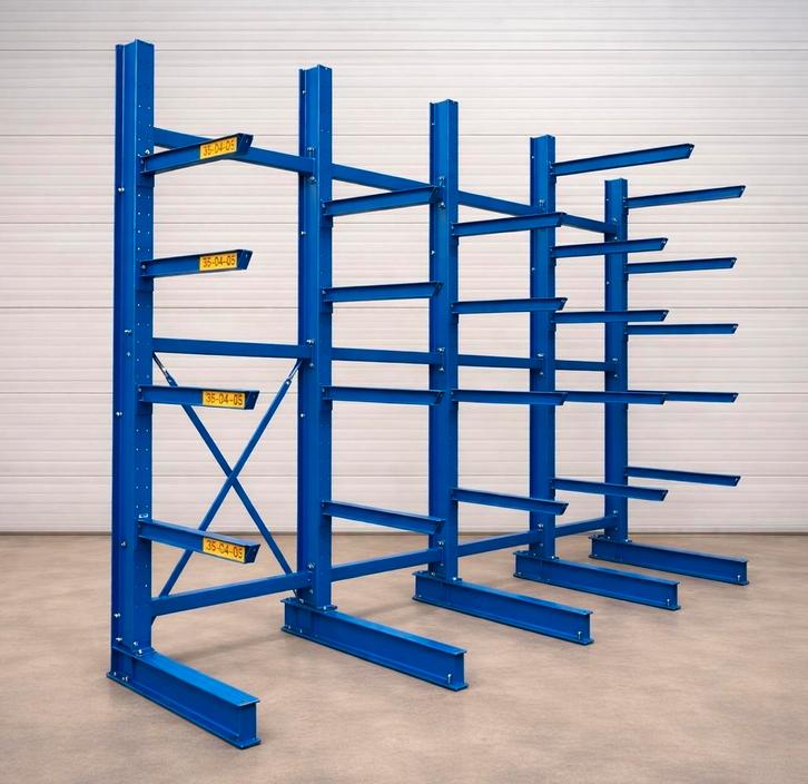 Draagarmstellingen, Zakelijke goederen, Kantoor en Winkelinrichting | Magazijn, Stelling en Opslag, Ophalen