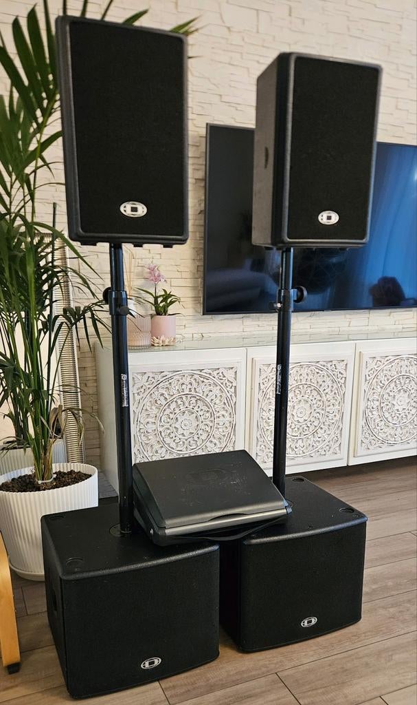 Dynacord Geluidsysteem D8 Sub112 met Powermate 600-3, Ophalen, Minder dan 500 watt