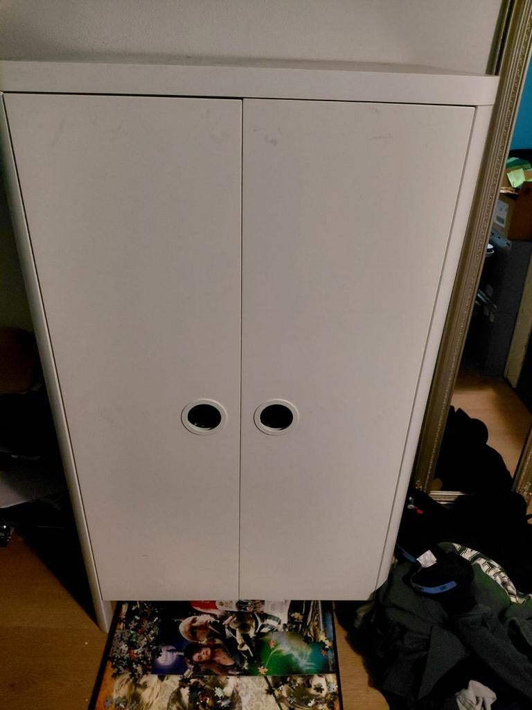 Kledingkast gratis af te halen in Terborg, 150 tot 200 cm, Overige houtsoorten, 50 tot 75 cm, Gebruikt