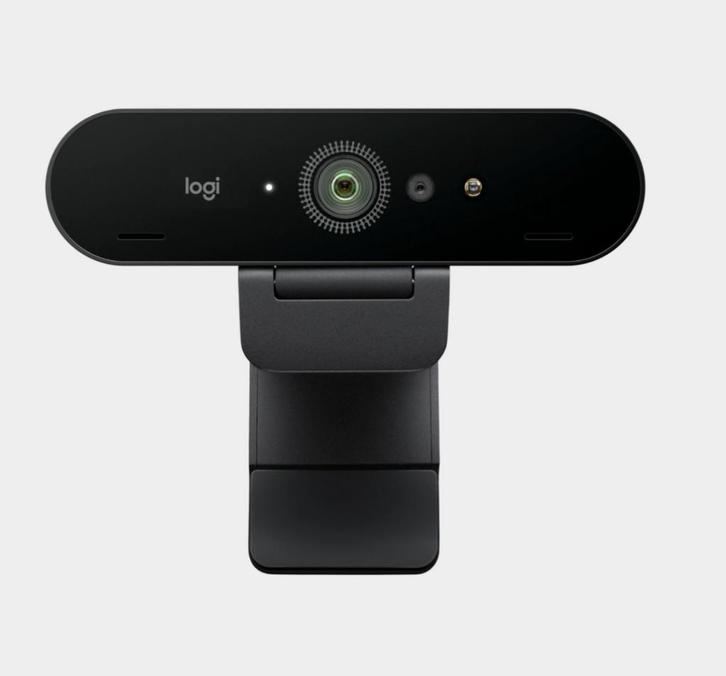 Logitech Brio 4K HDR Webcam - Nieuw in verzegelde doos, Computers en Software, Webcams, Nieuw, Bedraad, ChromeOS, Monitorclip