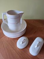 Complete Lampetkan set met waterbak, zeep- en kammenbakje, Ophalen