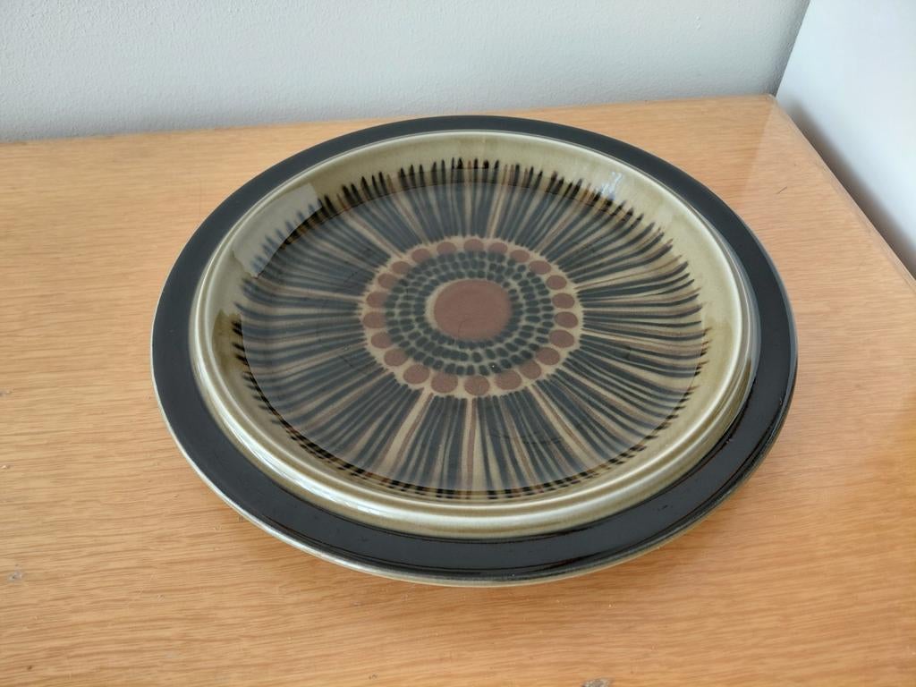 Arabia Kosmos Finland taartschaal, Ophalen of Verzenden