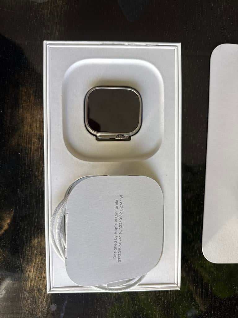 Apple Watch Ultra 1e generatie - Zo goed als nieuw, Afstand, IOS, Ophalen of Verzenden, Zo goed als nieuw