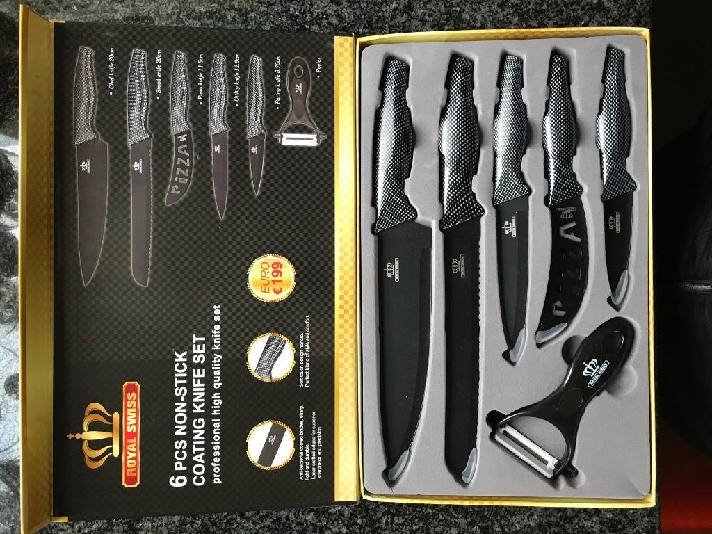 Messenset, Overige materialen, Nieuw, Ophalen of Verzenden, Vaatwasserbestendig