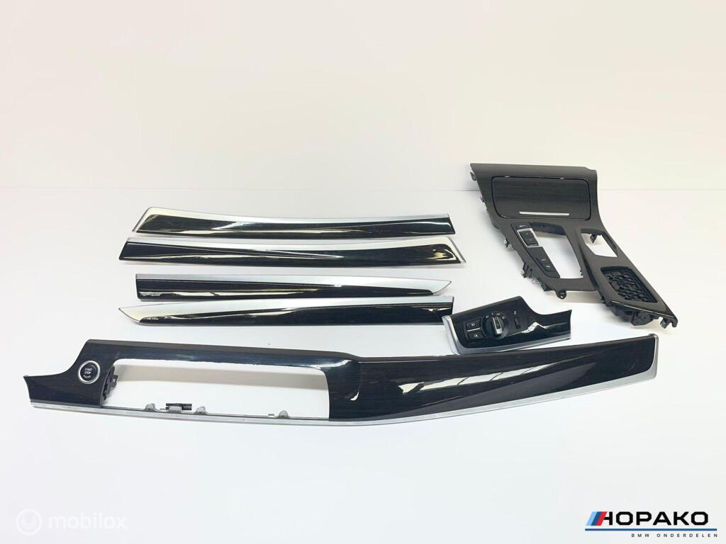 Interieurlijsten set hout / walnoot BMW 5 serie F10 F11, Auto-onderdelen, Interieur en Bekleding, Gebruikt, Einsteinlaan 5 rijswijk