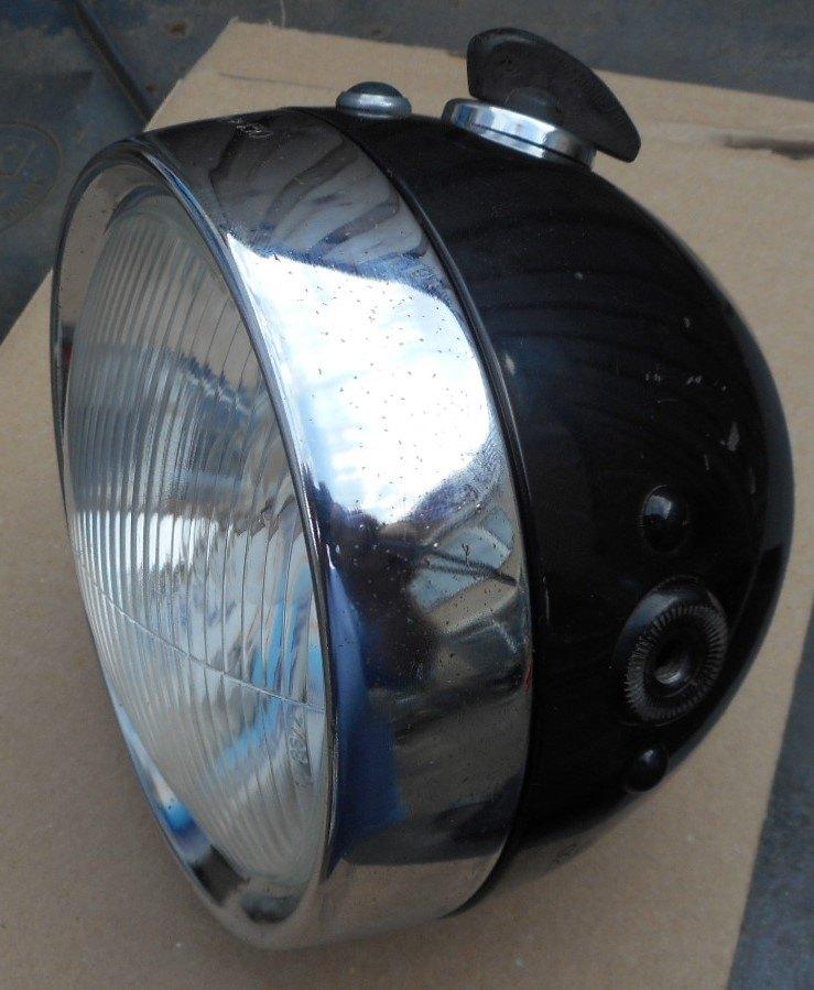 CEV Koplamp met contactslot en sleutel, Ophalen of Verzenden, Gebruikt, Koplamp, Overige merken