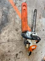 Motor kettingzaag Stihl MS 201C, Tuin en Terras, Hand-tuingereedschap, Ophalen, Gebruikt