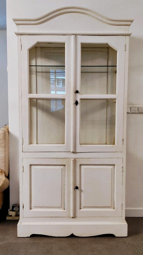 buffetkast, Huis en Inrichting, Kasten | Buffetkasten, Ophalen, Glas, 50 tot 100 cm, Landelijk