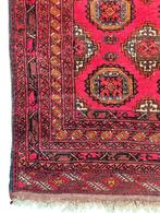 Handgeknoopt Perzisch wol Afghan tapijt nomaden 127x203cm, Crème, 100 tot 150 cm, Onbekend, 200 cm of meer