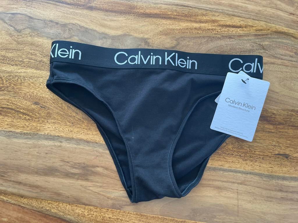 Calvin klein slip maat s, Verzenden, Zwart, Slip