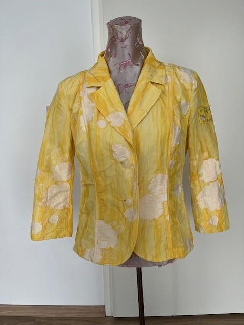 Jasje van Airfield, mt 40, geel, zgan, Kleding | Dames, Jasjes, Kostuums en Pakken, Verzenden, Zo goed als nieuw, Maat 38/40 (M)