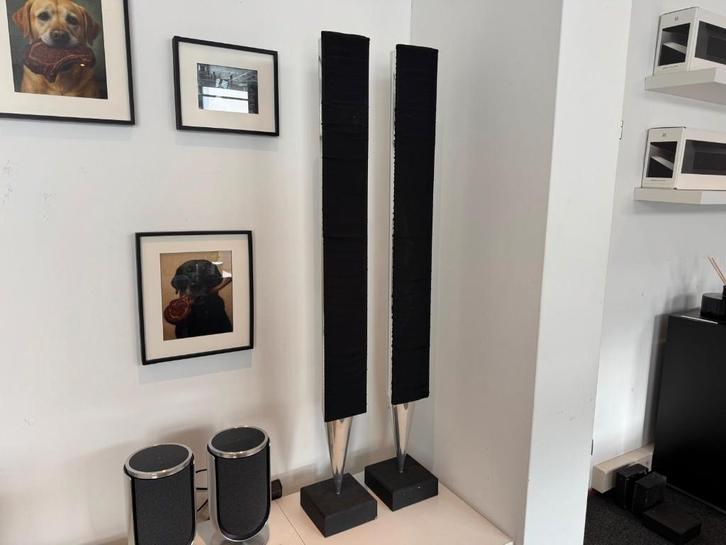 Beolab 8000 MK1 (fronten matig) B&O Bang en Olufsen, Audio, Tv en Foto, Luidsprekers, Gebruikt, Front, Rear of Stereo speakers