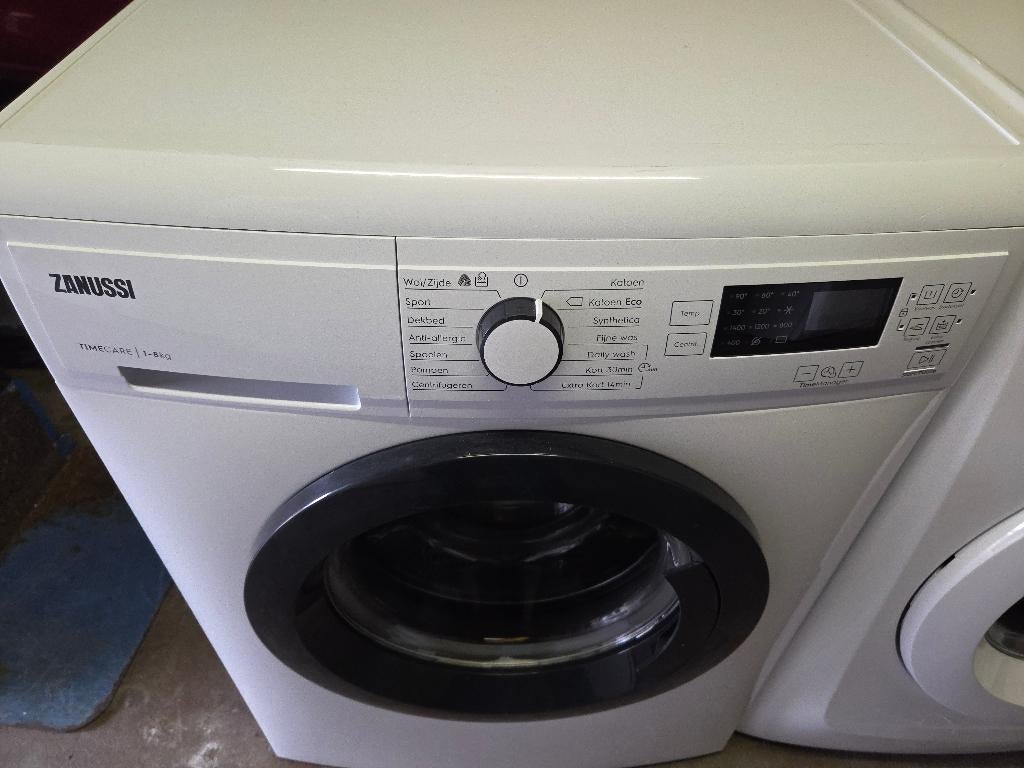 wasmachine - Zanussi - 8kg, Witgoed en Apparatuur, Wasmachines, Ophalen, 8 tot 10 kg, Refurbished, Service.informatie@electrolux.nl