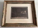 Ets naar J. Israëls, Antiek en Kunst, Kunst | Etsen en Gravures, Verzenden